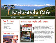 Tablet Screenshot of kathmanducafepdx.com